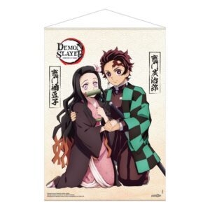 Demon Slayer: Kimetsu no Yaiba Seinaposter Tanjiro ja Nezuko Kamado 50 x 70 cm