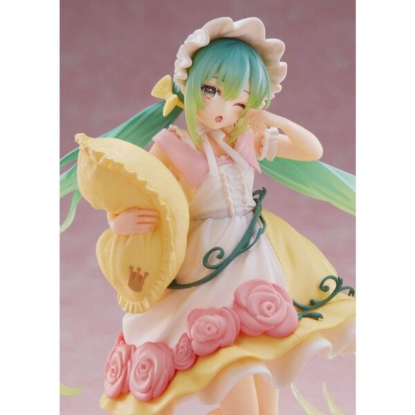 Hatsune Miku PVC Figuur — Wonderland Figure, Uinuv Kaunitar, kordusväljaanne, 18 cm