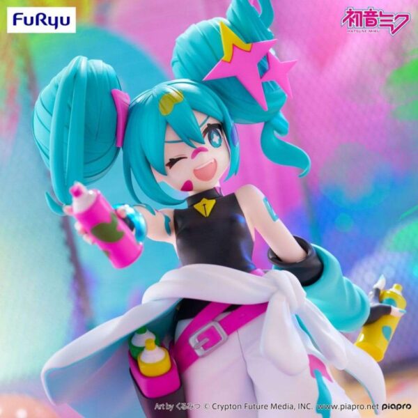 Фигурка Hatsune Miku из серии Trio-Try-iT — Miku Paint Girl, 19 см