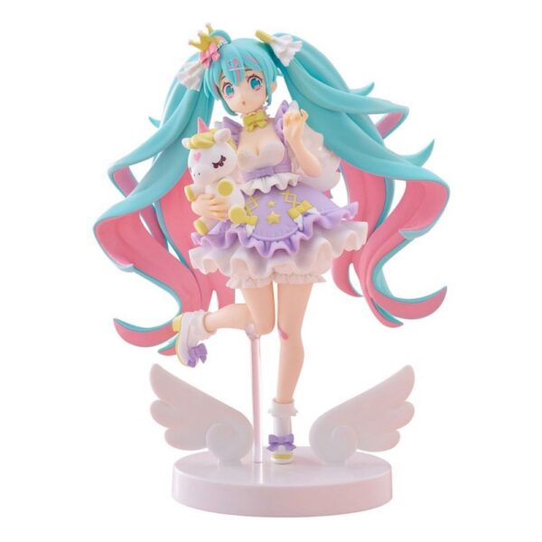 ChatGPT said: Фигурка Hatsune Miku из серии Tenitol — Принцесса Yumekawa, фиолетовая версия, 21 см