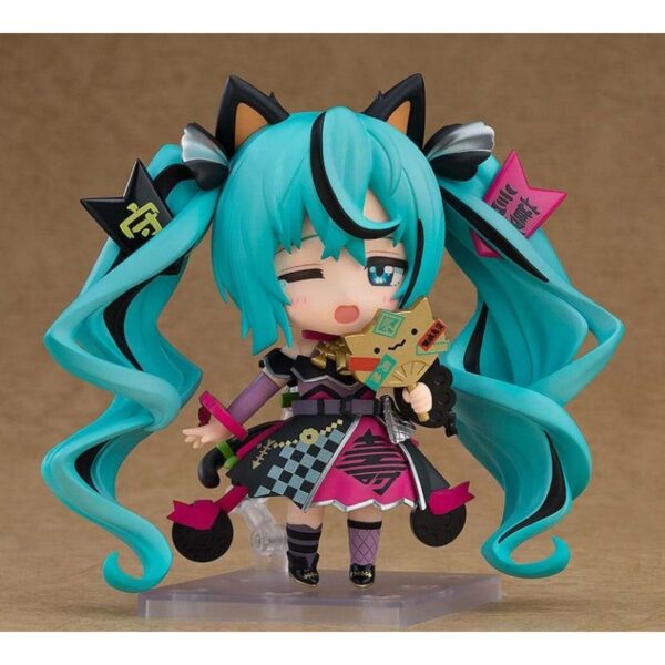 Character Vocal Series 01 Nendoroid Action Figure Hatsune Miku: Black Maneki Miku Ver. 10 cm
