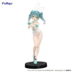 Фигурка Hatsune Miku BiCute Bunnies из ПВХ — Мику по иллюстрации Rurudo, белая версия, 27 см