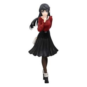 Rascal Does Not Dream of Bunny Girl Senpai PVC Statue Mai Sakurajima Winter Outfit Ver. 21 cm