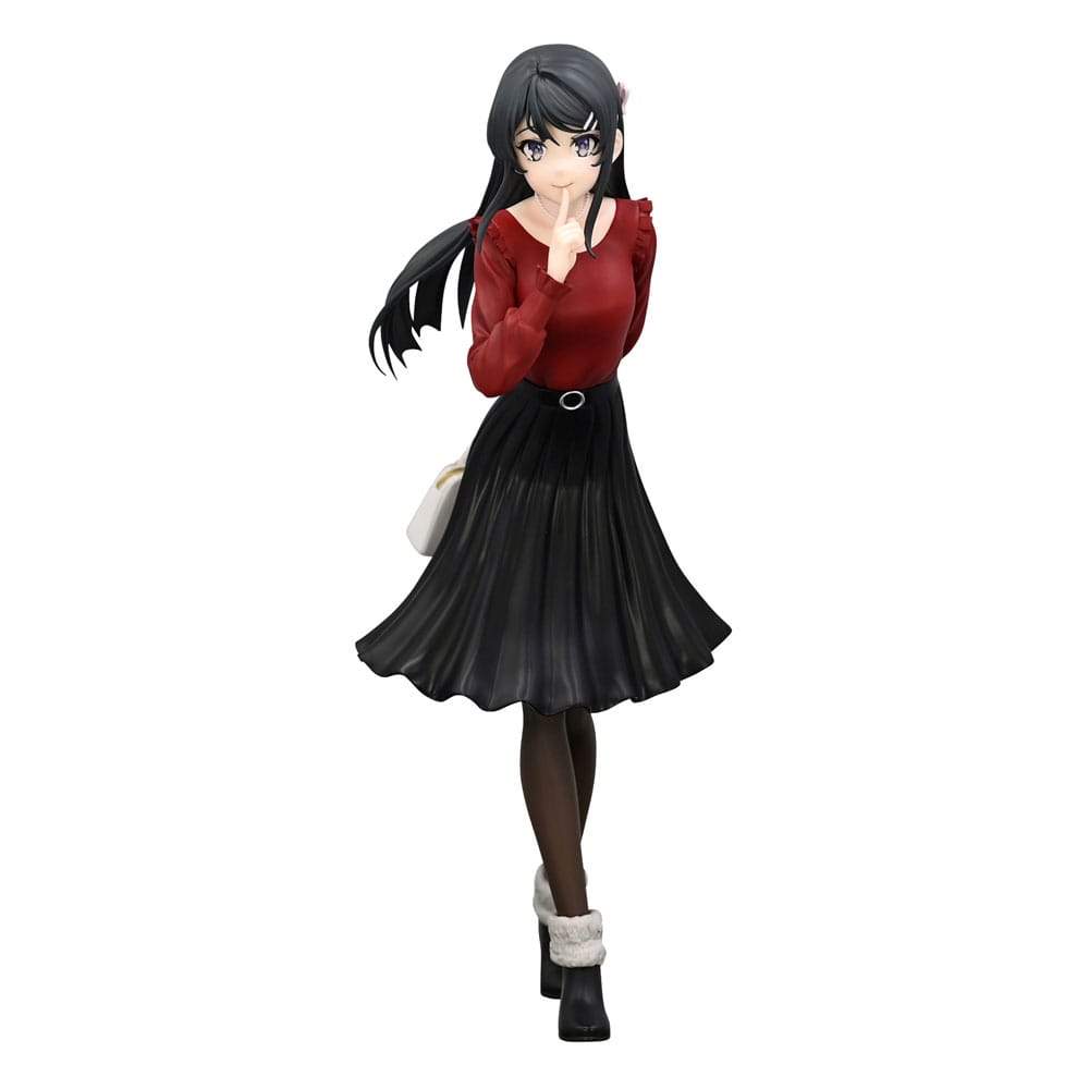 Rascal Does Not Dream of Bunny Girl Senpai PVC Statue Mai Sakurajima Winter Outfit Ver. 21 cm