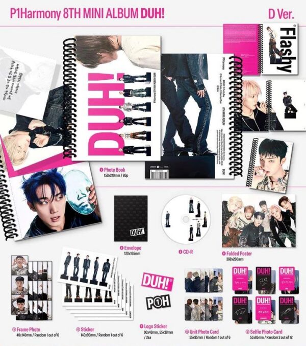 P1HARMONY – [DUH!] 8. minialbum, D versioon
