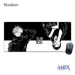 Коврик для мыши 90x40 см, Yuji Itadori & Satoru Gojo, Jujutsu Kaisen