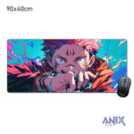 Mousepad 90x40 cm, Yuji Itadori & Sukuna, Jujutsu Kaisen