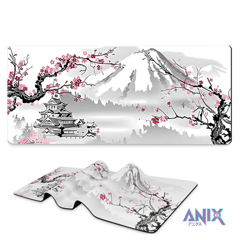 Коврик для мыши 90x40 см, Sakura Landscape, Japanese Style