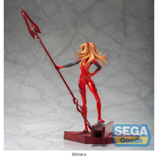 Evangelion: 3.0+1.0 Thrice Upon a Time Luminasta PVC Statue Asuka Shikinami Langley x Spear of Longinus 20 cm