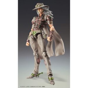 Фигурка JoJo’s Bizarre Adventure Part 7: Steel Ball Run — Super Action Statue Chozokado Гиро Цеппели (третья версия), 16 см