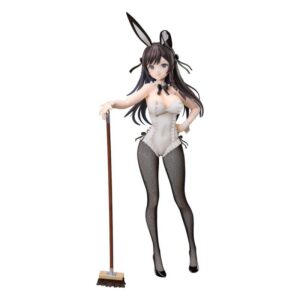 Фигурка I May Be a Guild Receptionist, But I'll Solo Any Boss to Clock Out on Time из ПВХ 1/4 — Алина Кловер: версия в костюме кролика, 44 см