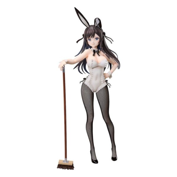 Фигурка I May Be a Guild Receptionist, But I'll Solo Any Boss to Clock Out on Time из ПВХ 1/4 — Алина Кловер: версия в костюме кролика, 44 см