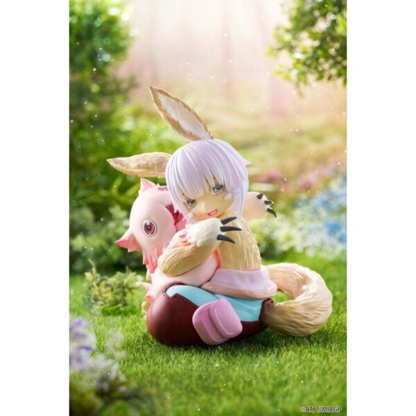 Made in Abyss: The Golden City of the Scorching Sun PVC Statue Desktop Cute Figure Nanachi & Mitty Reissue 13 cm