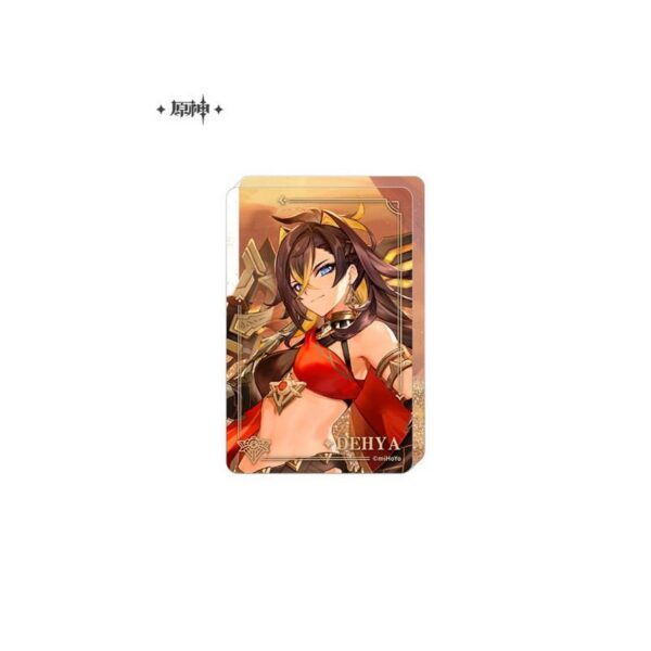 Genshin Impact akrüülist glitter-ornament — Dehya, 10 cm