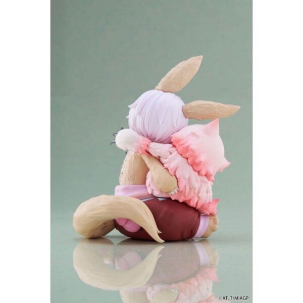 Made in Abyss: The Golden City of the Scorching Sun PVC Statue Desktop Cute Figure Nanachi & Mitty Reissue 13 cm