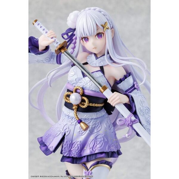 Re:ZERO -Starting Life in Another World- PVC Statue 1/7 Emilia Combat Outfit ver. 24 cm