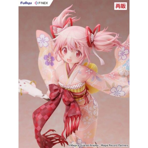 Puella Magi Madoka Magica Side Story Magia Record PVC Statue 1/7 Madoka Kaname Kimono Ver. 22 cm