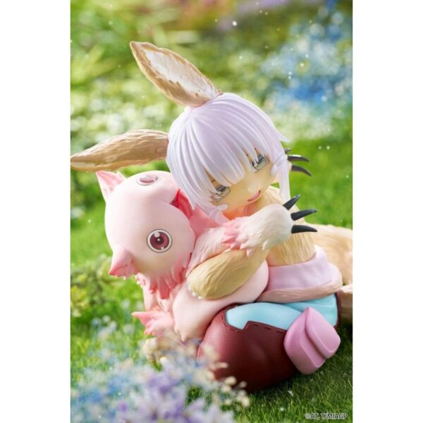 Made in Abyss: The Golden City of the Scorching Sun PVC Statue Desktop Cute Figure Nanachi & Mitty Reissue 13 cm