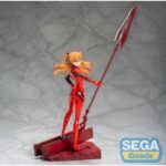 Evangelion: 3.0+1.0 Thrice Upon a Time Luminasta PVC Figuur — Asuka Shikinami Langley koos Longinuse odaga, 20 cm