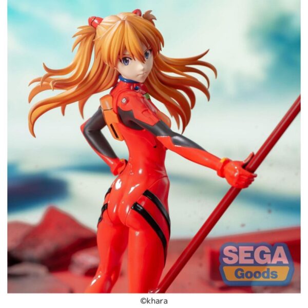 Evangelion: 3.0+1.0 Thrice Upon a Time Luminasta PVC Statue Asuka Shikinami Langley x Spear of Longinus 20 cm