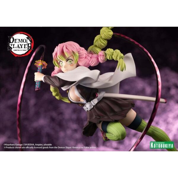Фигурка Demon Slayer: Kimetsu no Yaiba ARTFXJ 1/8 — Мицури Канроджи, бонусное издание, 25 см