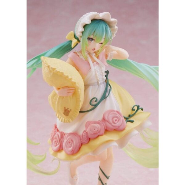 Hatsune Miku PVC Figuur — Wonderland Figure, Uinuv Kaunitar, kordusväljaanne, 18 cm