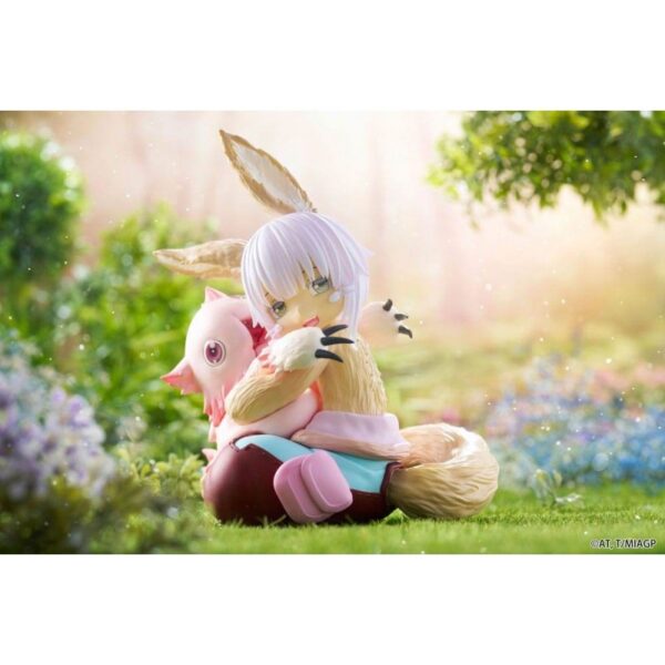 Made in Abyss: The Golden City of the Scorching Sun PVC Statue Desktop Cute Figure Nanachi & Mitty Reissue 13 cm