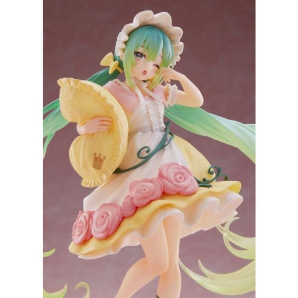Hatsune Miku PVC Figuur — Wonderland Figure, Uinuv Kaunitar, kordusväljaanne, 18 cm