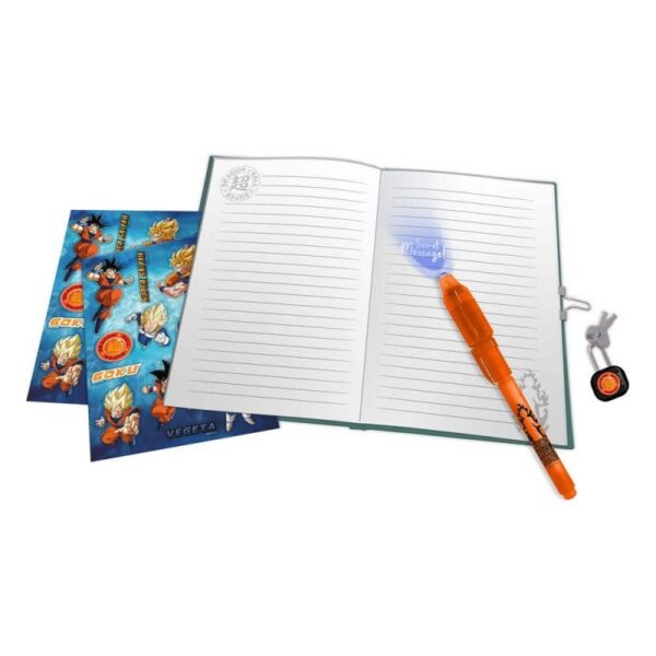 Dragon Ball Secret Diary Set with Lock