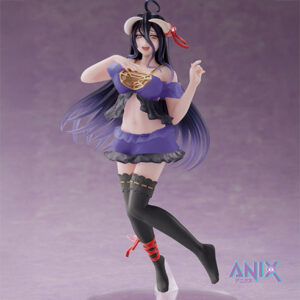 Overlord IV Coreful PVC Figuur — Albedo, ööriiete versioon, 18 cm