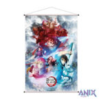 Настенный свиток Demon Slayer — Swordsmith Village Arc, версия A, 60 x 90 см