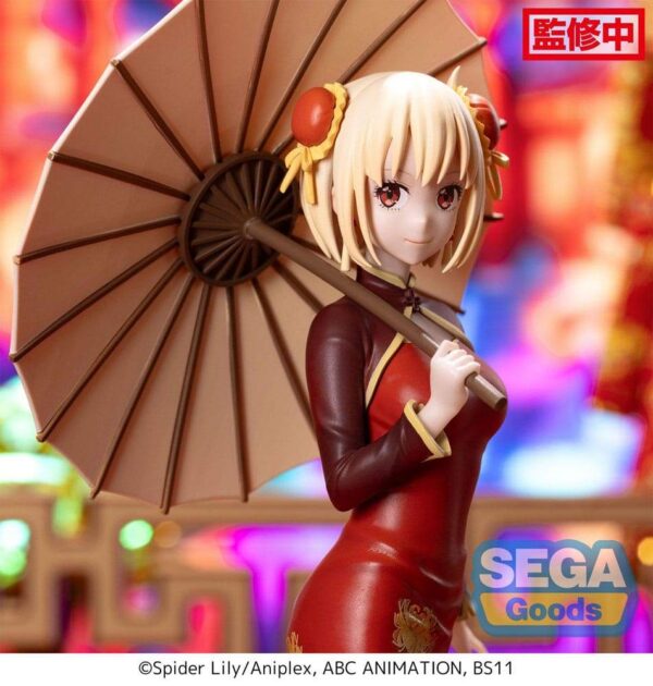 Фигурка Lycoris Recoil Luminasta из ПВХ — Chisato Nishikigi в китайском стиле, 19 см