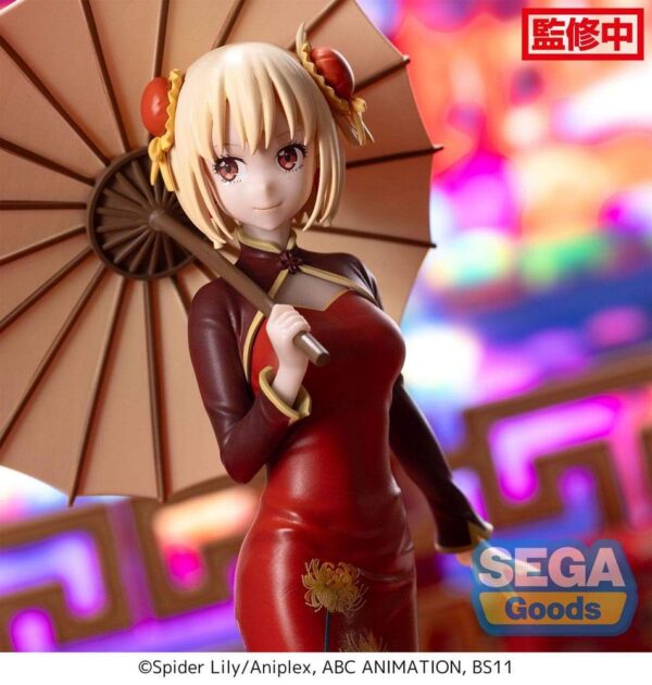 Фигурка Lycoris Recoil Luminasta из ПВХ — Chisato Nishikigi в китайском стиле, 19 см