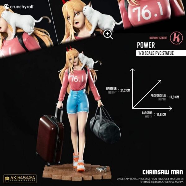 Chainsaw Man PVC Figuur 1/8 — Power, 21 cm