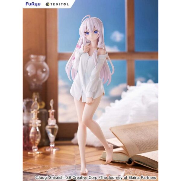 Wandering Witch: The Journey of Elaina Tenitol Tall PVC Statue Elania Shirt Ver. 30 cm