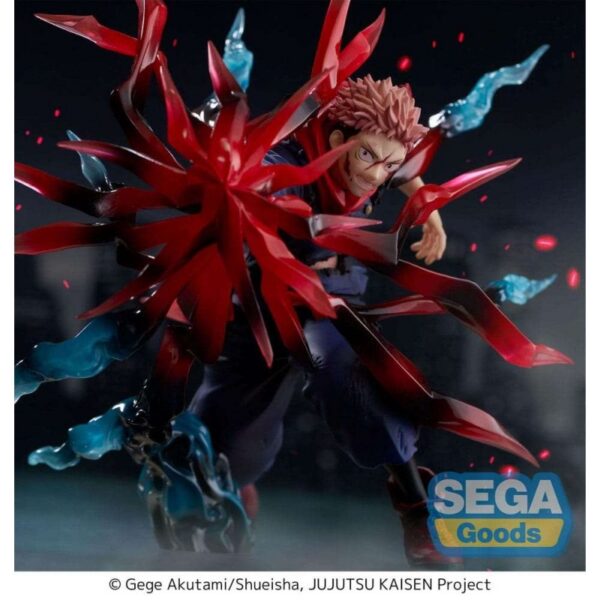 Jujutsu Kaisen Luminasta PVC Statue Yuji Itadori Black Flash 16 cm