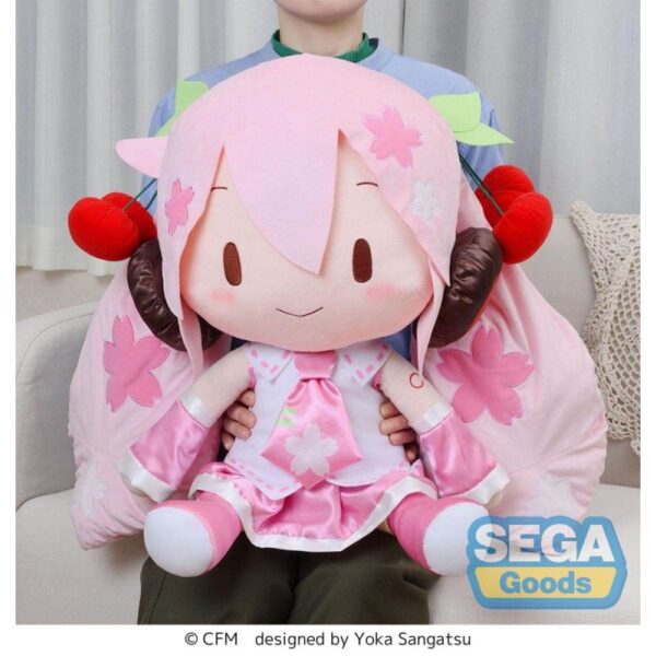 Плюшевая фигура Character Vocal Series 01: Hatsune Miku Fuwa Petit — Sakura Miku, Dodeka Jumbo, 50 см