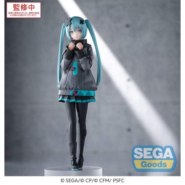 Colorful Stage! The Movie: A Miku Who Can’t Sing Luminasta PVC Figuur — Shuttered Sekai Hatsune Miku, 20 cm