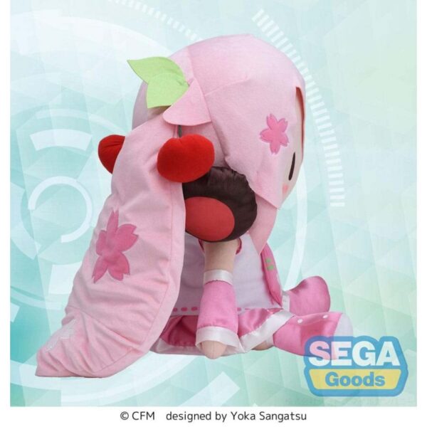 Плюшевая фигура Character Vocal Series 01: Hatsune Miku Fuwa Petit — Sakura Miku, Dodeka Jumbo, 50 см
