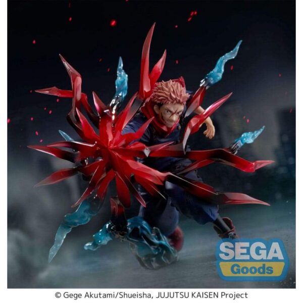 Jujutsu Kaisen Luminasta PVC Statue Yuji Itadori Black Flash 16 cm