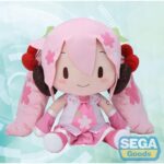 Плюшевая фигура Character Vocal Series 01: Hatsune Miku Fuwa Petit — Sakura Miku, Dodeka Jumbo, 50 см