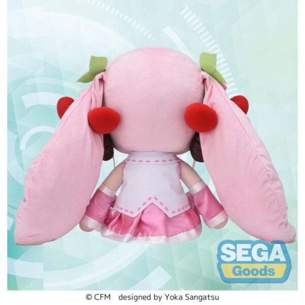 Плюшевая фигура Character Vocal Series 01: Hatsune Miku Fuwa Petit — Sakura Miku, Dodeka Jumbo, 50 см