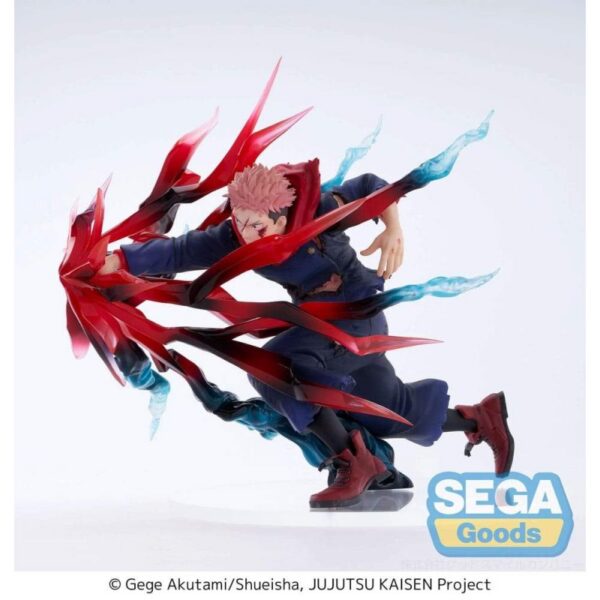 Jujutsu Kaisen Luminasta PVC Statue Yuji Itadori Black Flash 16 cm