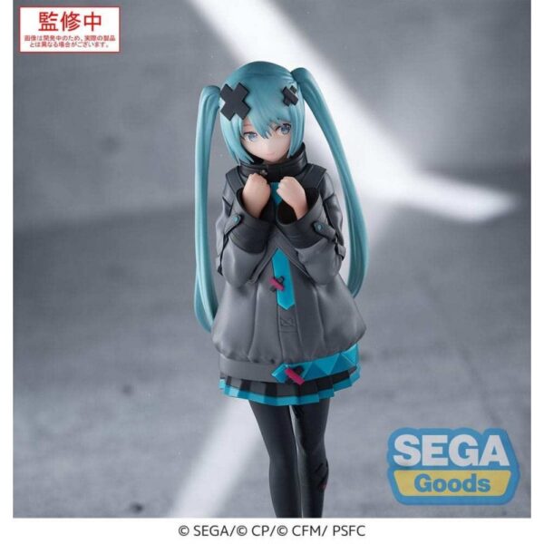 Colorful Stage! The Movie: A Miku Who Can’t Sing Luminasta PVC Figuur — Shuttered Sekai Hatsune Miku, 20 cm