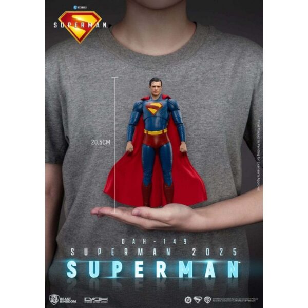 Фигурка Супермена (2025) — Superman & Krypto, 21 см
