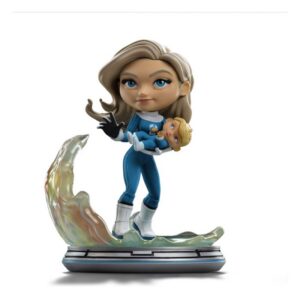 Фигурка Fantastic Four Mini Co. из ПВХ — Невидимая женщина и Франклин, 15 см