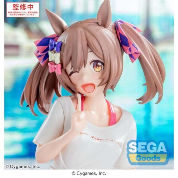 Uma Musume Pretty Derby Yumemirize PVC Statue Smart Falcon Gaze on Me! 14 cm
