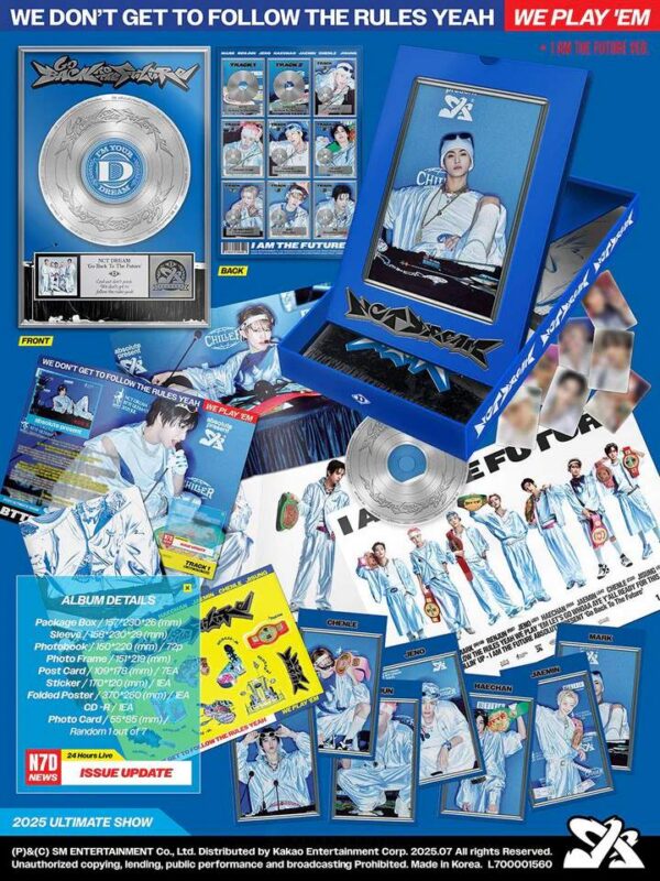 NCT DREAM — GO BACK TO THE FUTURE 5th Album I AM THE FUTURE