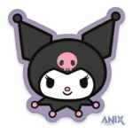 Sanrio Pillow Kuromi Face 36 cm