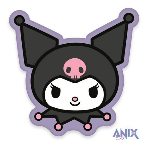 Sanrio Pillow Kuromi Face 36 cm